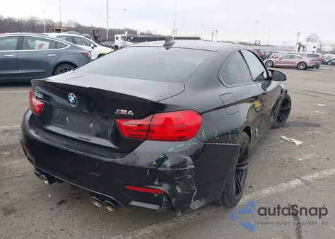 2015 BMW M4 z USA, uszkodzony, nr VIN WBS3R9C58FK332482
